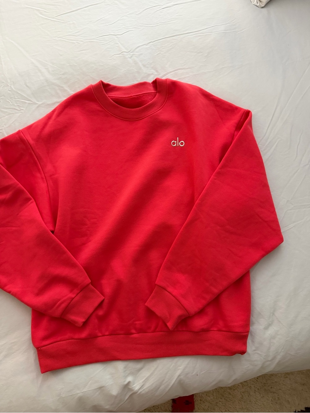 ALO Yoga Men's Crewneck Sweatshirt - Red